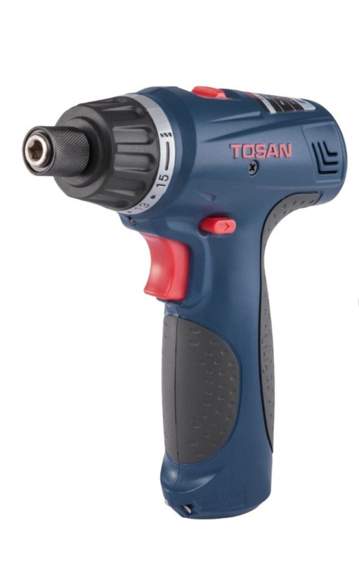 دریل پیچ گوشتی شارژی توسن مدل 2027SCX Tosan cordless screw driver 2027 SCX