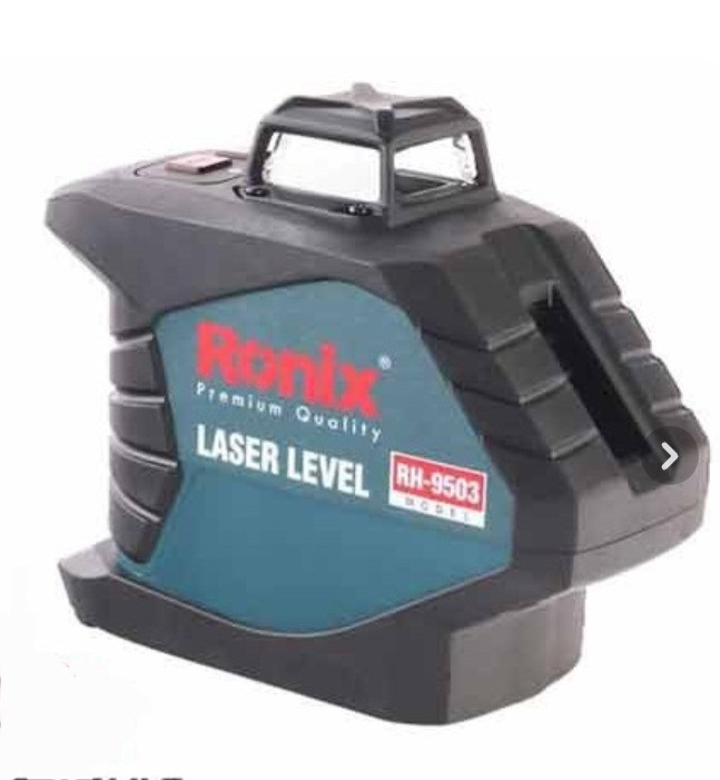تراز لیزری رونیکس مدل RH-9503 دو خط ۳ بعدی ۳۶۰ درجه نور قرمز