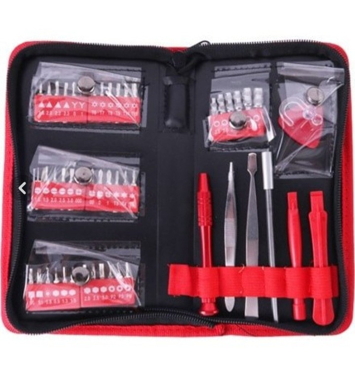 ست پیچ گوشتی تعمیرات موبایل رونیکس مدل RH-2711 ۲۴ عددی