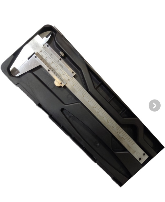 کولیس استیل ۲۰ سانت سری هانتر کد VERNIER CALIPER نارنجی
