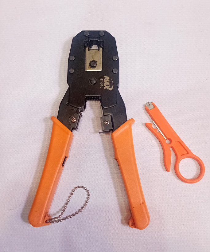 پرس سوکت زن شبکه تلفن مکس MAX HT-315