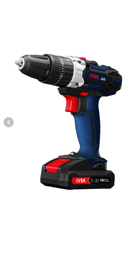 دریل پیچ گوشتی شارژی ایوک مدل K7218V ۱۸ ولت چکشی