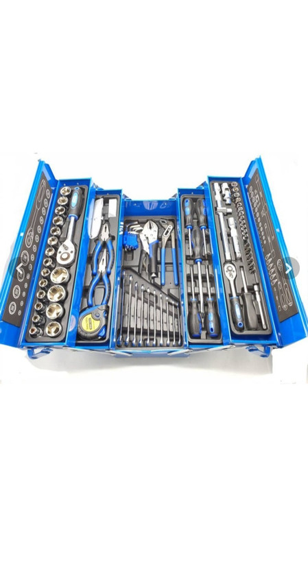 جعبه ابزار باس مدل BS-TOLS-85 مجموعه ۸۵ عددی فلزی