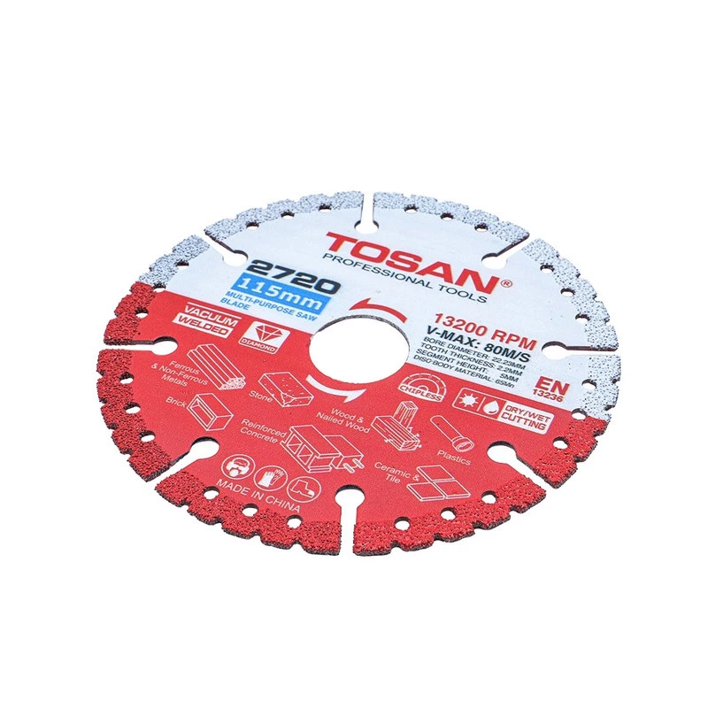 صفحه برش همه کاره توسن مدل T2720 سایز 115 میلیمتر