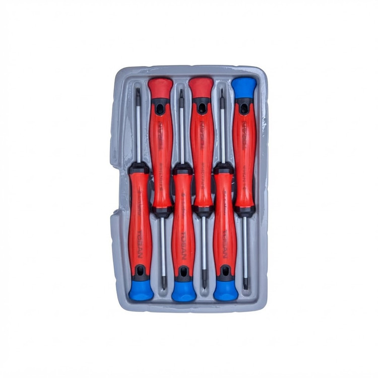 ست پیچ گوشتی ساعتی توسن مدل T4790 بسته 6 عددی