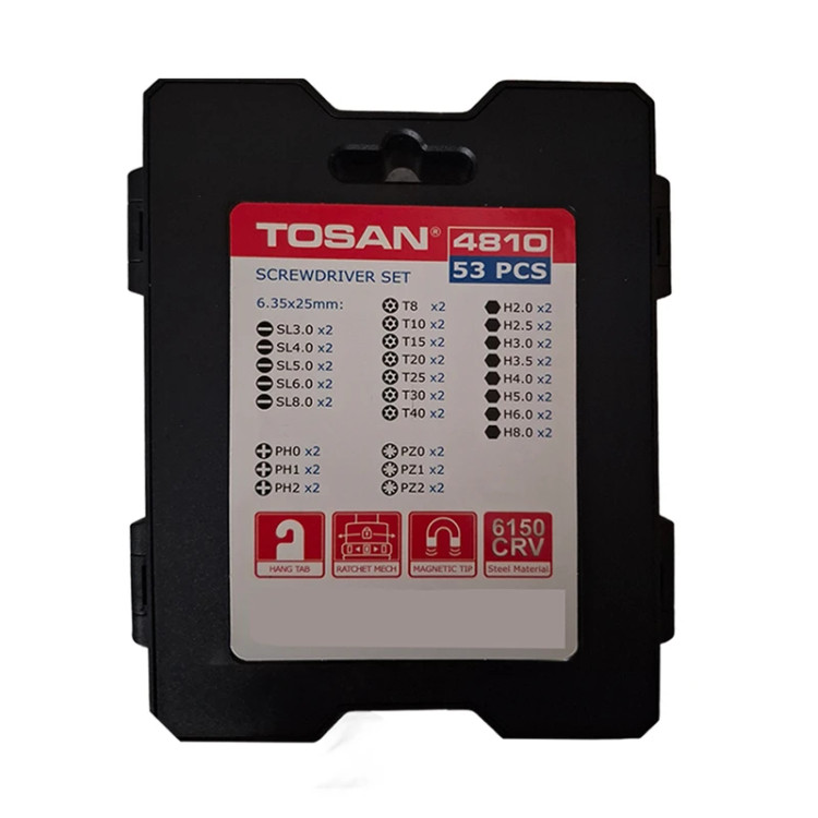 پیچگوشتی توسن مدل 4810 مجموعه 53 عددی